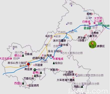 重庆旅游攻略之重庆旅游路线参考